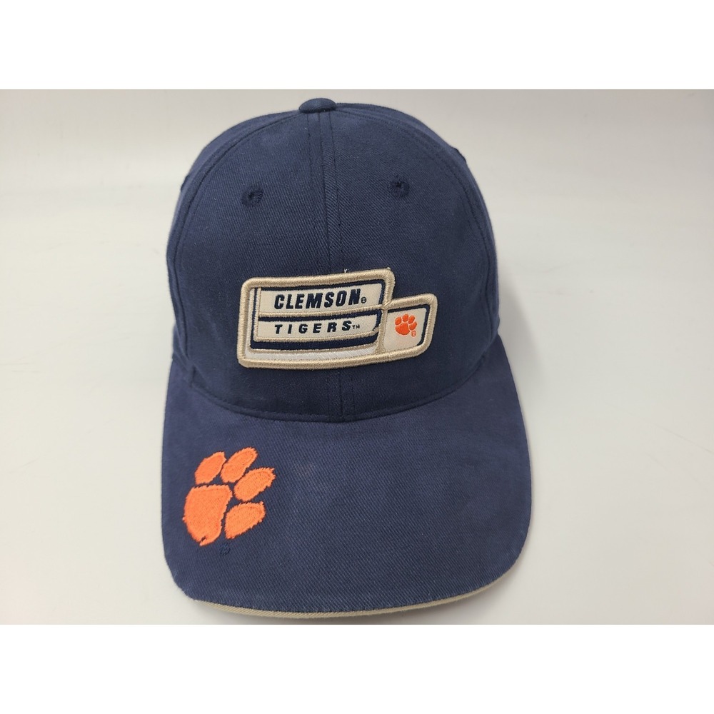 Vintage Clemson Tigers American Needle Adjustable (Fits Small) Hat Cap NCAA Blue